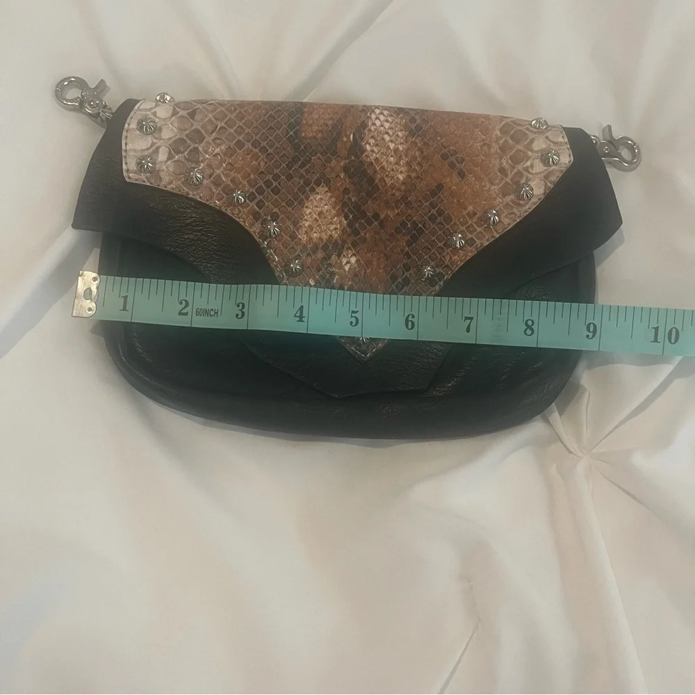 Animal Print Bag without strap Black Brown Unbranded - Picture 6 of 7